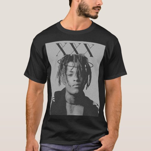 XXXtentacion friend friend retro Tシャツ (正面)