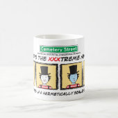 XXXtremeのパントマイムのマグ コーヒーマグカップ (中央)