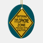 Xylophoneゾーンに入る セラミックオーナメント (右)