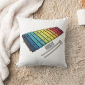 Xylophone漫画イラストレーション クッション (ブランケット)