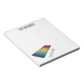 Xylophone漫画イラストレーション ノートパッド (アングル)