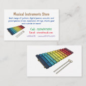 Xylophone漫画イラストレーション 名刺 (正面/裏面)