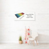 Xylophone漫画イラストレーション 横断幕 (インサイチュ)