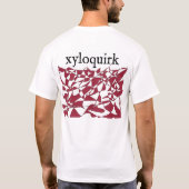 xyloquirk Tシャツ (裏面)