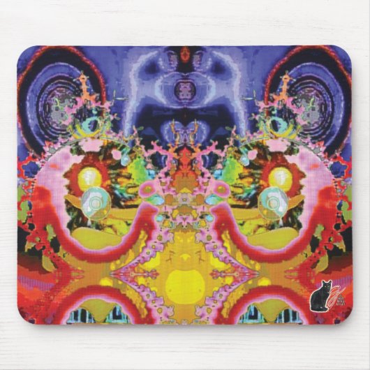 XylosFractalグリプト マウスパッド (正面)