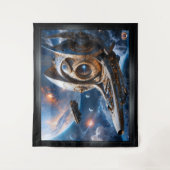 Xzendorによるコンパクトな銀河巡洋艦アルアート7 タペストリー (正面)