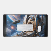 Xzendorによるコンパクトな銀河巡洋艦アルアート7 デスクマット (キーボード&マウス)