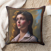 Xzendorによる未来のAIコンセプトアートの考察 クッション (ブランケット)