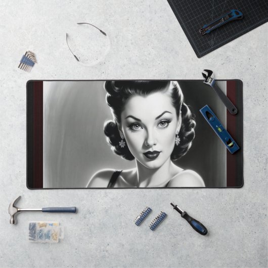 XzendorによるAI信じコンセプトアートをお願いできない7 デスクマット (ワークステーション)