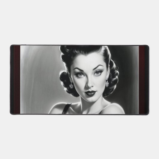 XzendorによるAI信じコンセプトアートをお願いできない7 デスクマット (正面)