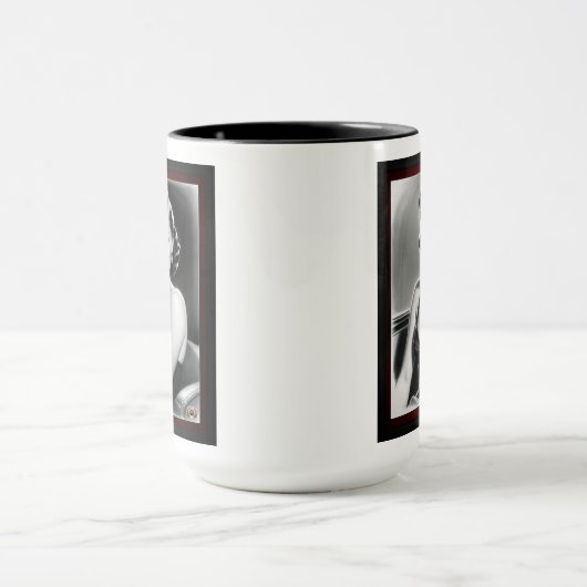 XzendorによるAI信じコンセプトアートをお願いできない7 マグカップ (中央)