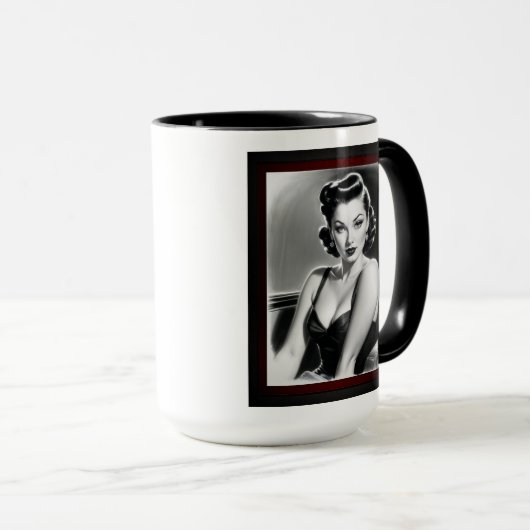 XzendorによるAI信じコンセプトアートをお願いできない7 マグカップ (正面右)