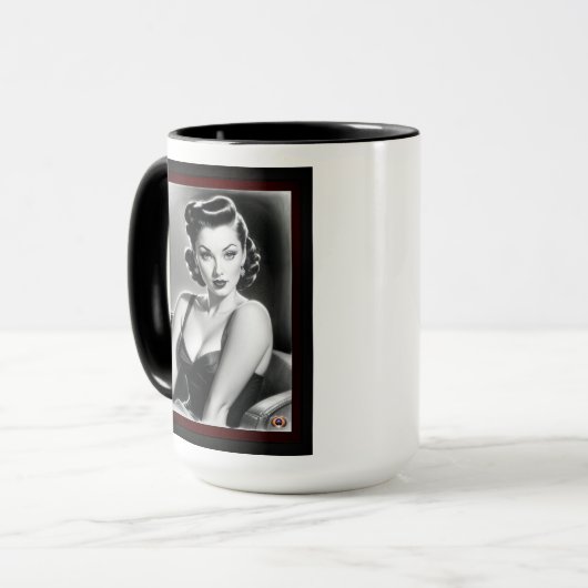 XzendorによるAI信じコンセプトアートをお願いできない7 マグカップ (正面左)