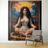 Xzendorエレガントによる瞑想調和の女性7 タペストリー (インサイチュ)