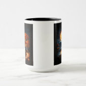 Xzendor7によるオレンジ色の月の魅惑の領域 マグカップ (中央)