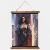 Xzendor7による時代の過ぎ 吊り下げ型タペストリー (正面)