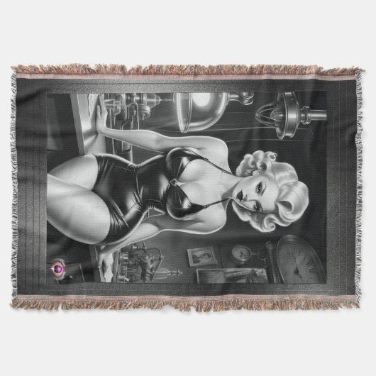 Xzendor7による科学の美しい外観 スローブランケット (正面)