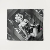 Xzendor7による科学の美しい外観 タペストリー (正面(横))