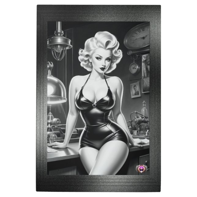 Xzendor7による科学の美しい外観 メタルプリント (正面)