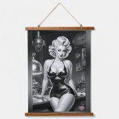 Xzendor7による科学の美しい外観 吊り下げ型タペストリー (正面)