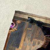 Xzendor7による黄金のアールデコによる美しい ビーチタオル (インサイチュ)