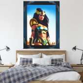 Xzendor7によるRhinearionの《鳥》ハヤブサ女王 キャンバスプリント (インサイチュ (寝室))