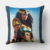 Xzendor7によるRhinearionの《鳥》ハヤブサ女王 クッション (裏面)