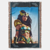 Xzendor7によるRhinearionの《鳥》ハヤブサ女王 スローブランケット (正面縦)