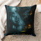 Xzendor7の魅惑的なコーイの森 クッション (ブランケット)