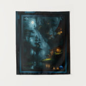 Xzendor7の魅惑的なコーイの森 タペストリー (正面)