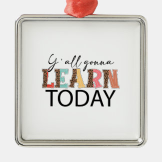 Yすべて学今日 メタルオーナメント