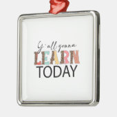 Yすべて学今日 メタルオーナメント (左)