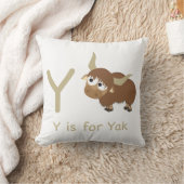 Yはヤクのためだ クッション (ブランケット)