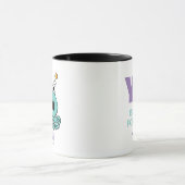 Yは甲高い声で話甲高い声て話|のため加えますあなたの名前をです マグカップ (中央)