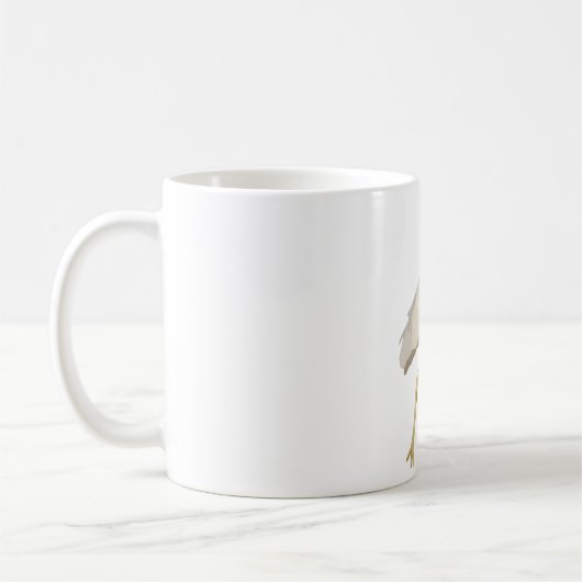 Yは黄色のハシジラミ コーヒーマグカップ (左)