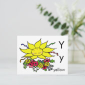 Yは黄色 ポストカード (スタンド正面)