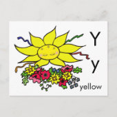 Yは黄色 ポストカード (正面)