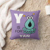 YはYip-Yips用です。 |名前の追加 クッション (ブランケット)