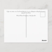 Yガーンノースウェールズ ポストカード (裏面)