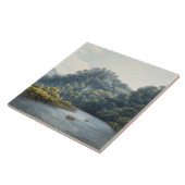 Y字状回路のGoodrichの城(w/c、ペン及びインクのチョーク タイル (側面)