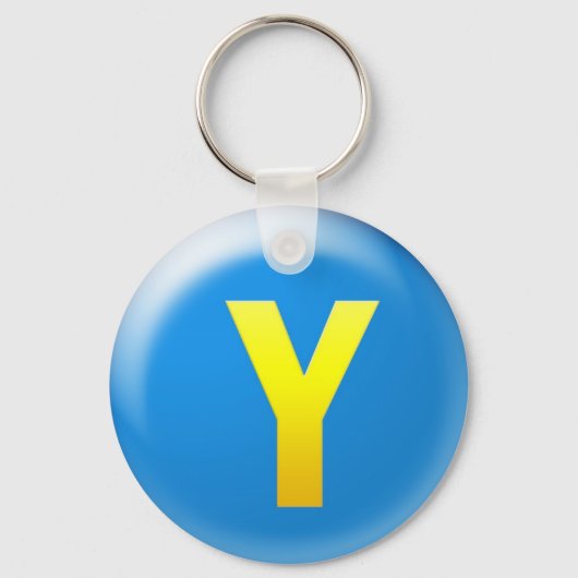 Y文字 キーホルダー (正面)
