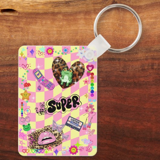 Y2Kかわいい♡ キーホルダー (裏面)