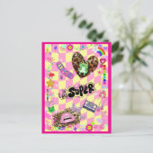 Y2Kかわいい♡ ポストカード (スタンド正面)