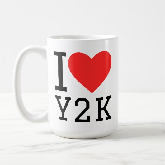 Y2Kが好き コーヒーマグカップ (左)