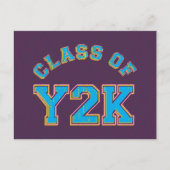Y2Kのレトロクラス ポストカード (正面)