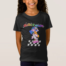 Y2Kアニメガール ハローフューチャー Tシャツ