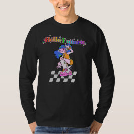 Y2Kアニメガール ハロー・フューチャー Tシャツ