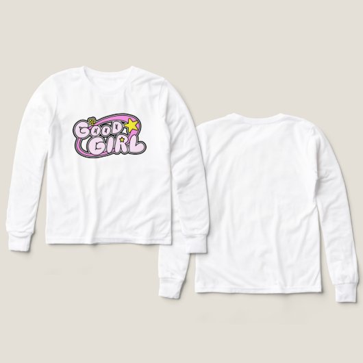 Y2Kグッドガールかわいい (デザイン 正面＆背面)