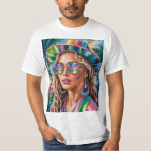 Y2KグリッチエステティックTee – ネオンレトロサイバーパンクビブ