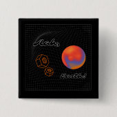 Y2Kスタイル 缶バッジ (正面)